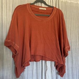 Free People Crop T-Shirt
